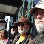 Hurricane Dave                                 From left, Meg Anderson, Tom Torvie, Michael Faubion and Hurricane Dave are seen here in this undated photo.