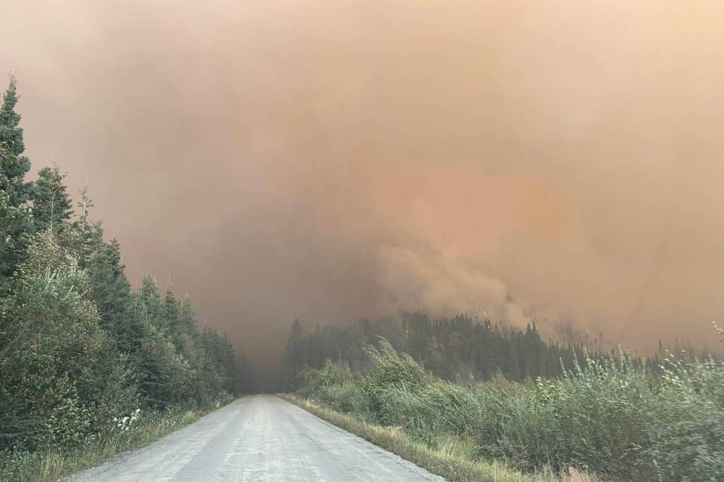 Sterling Highway closed as Swan Lake Fire grows