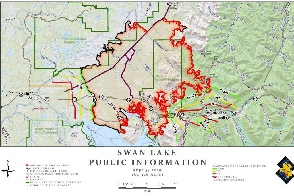 Kenai river partially reopens to boating after Swan Lake Fire shows minimal growth