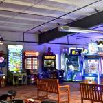 The newly opened Kenai Extreme Fun Center houses 50 games, with more on the way, on Wednesday, Oct. 23, 2019, in Kenai, Alaska. (Photo by Victoria Petersen/Peninsula Clarion)