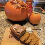 A little bit of pumpkin butter is the perfect complement to Teri Robls pumpkin bread, as seen here in her kitchen on Oct. 29, 2019, in Homer, Alaska. (Photo by Teri Robl)                                A little bit of pumpkin butter is the perfect complement to Teri Robls pumpkin bread, as seen here in her kitchen on Oct. 29, 2019, in Homer, Alaska. (Photo by Teri Robl)