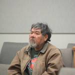 Lee John Henry attends his arraignment on first-degree murder in the Homer Courtroom on Oct. 17, 2016, in Homer, Alaska. Homer Police arrested Henry in the death of Mark Matthews, then 61, killed off the Poopdeck Trail on July 28, 2013. (Photo by Michael Armstrong/Homer News)