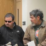 Michael Armstrong / Homer News                                 Lee John Henry is brought into the Homer courtroom for his arraignment Oct. 17, 2016, in Homer. Henry is charged with first-degree murder in the July 2013 death of Mark Matthew in Homer.