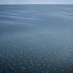 This Nov. 12, 2019, photo provided by John Guillote shows a view from the research vessel Sikuliaq near Jones Island in the Beaufort Sea. University of Washington scientists onboard the research vessel are studying the changes and how less sea ice will affect coastlines, which already are vulnerable to erosion because increased waves delivered by storms. More erosion would increase the chance of winter flooding in villages and danger to hunters in small boats. (John Guillote via AP)