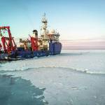 John Guillote                                 The research vessel Sikuliaq makes its way through thin sea ice in the Beaufort Sea off Alaskas north coast on Nov. 14.