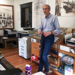 This May 29, 2019 photo shows Larry Persily, the publisher of The Skagway News, in the newspaper office in Skagway, Alaska. If youve ever wanted to own a small bi-weekly newspaper in Alaska but didnt have the money, this could be your chance. The publisher of The Skagway News is willing to give the paper away to the right person, if they are willing to move to the southeast Alaska community and be a part of the community. Persily says hes willing to help out the new owners by giving away the paper because the advertising will afford them a living wage, but not on top of a mortgage. (Molly McCammon via AP)