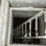 This Jan. 5, 2010, photo provided by the Alaska Native Tribal Health Consortium in Utqiagvik, Alaska, shows a functioning ice cellar, a type of underground food cache dug into the permafrost to provide natural refrigeration used for generations in far-north communities. Naturally cooled underground ice cellars, used in Alaska Native communities for generations, are becoming increasingly unreliable as a warming climate and other factors touch multiple facets of life in the far north. (Mike Brubaker/Alaska Native Tribal Health Consortium via AP)