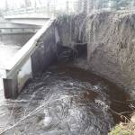 Cottonwood Lane Bridge near Anchor Point, Alaska. (Photo courtesy of Kenai Peninsula Borough Office of Emergency Management)