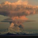 Mount Redoubt erupts April 27, 1990. The Redoubt eruption of 1989/1990 began 30 years ago last week.(Photo courtesy of Alaska Volcano Observatory)