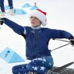 Candy Cane Scramble is Christmas on skis