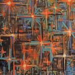 Carla Copes Stellar Maternity Ward is on display at K-Bay Caffe, as seen in this photo taken on Dec. 16, 2019, in Homer, Alaska. (Photo by Michael Armstrong/Homer News)