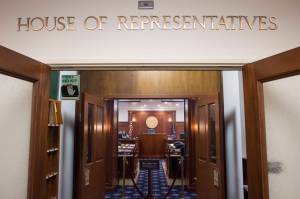 House chambers at the Alaska State Capitol on Jan. 25, 2019. (Michael Penn | Juneau Empire File)