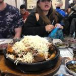 Bubbling hot Korean food in Los Angeles. (Photo by Victoria Petersen/Peninsula Clarion)