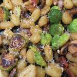 This recipe of gnochi and brussels sprouts in brown butter might be just the thing to warm you up on a cold winter day, as seen here on Feb. 17, 2020, in Teri Robls kitchen in Homer, Alaska. (Photo by Teri Robl)