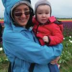 This undated photo of Anesha Duffy Murnane shows her wearing the blue jacket and carrying the plaid purse similar to how she appeared in an Oct. 17, 2019 security camera photo taken in Homer, Alaska. (Photo courtesy of Sara and Ed Berg)