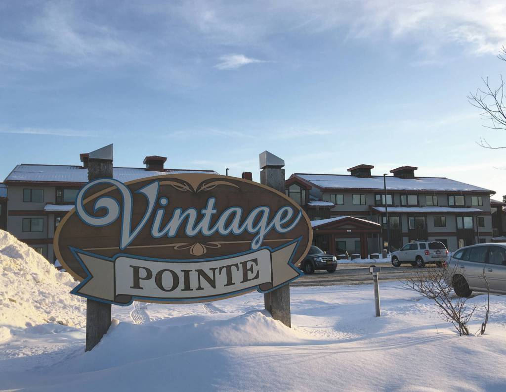 Jeff Helminiak / Peninsula Clarion                                Vintage Pointe, a 40-unit housing complex for seniors in Kenai, is seen on March 14.