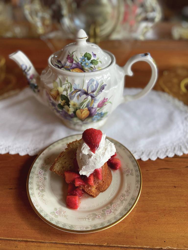 This olive oil cake was made by Teri Robl on April 3, 2020, in the kitchen of her home in Homer, Alaska. (Photo by Teri Robl)