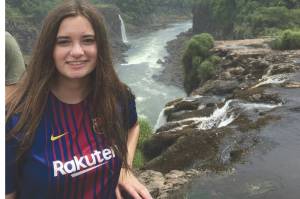 Kenai Central High School sophomore Amelia Mueller is back home after leaving her foreign exchange student program in Argentina early due to the threat of the new coronavirus. (Photo courtesy of Amelia Mueller)