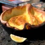 Dutch babies, golden, eggy, puffy pancakes most often baked in a cast-iron skillet, can be paired with sweet or savory ingredients. (Photo by Victoria Petersen/Peninsula Clarion)
Dutch babies, golden, eggy, puffy pancakes most often baked in a cast-iron skillet, can be paired with sweet or savory ingredients. (Photo by Victoria Petersen/Peninsula Clarion)