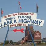 Brian Mazurek / Peninsula Clarion                                 The sign announcing the start of the Alaska Highway in Dawsons Creek, British Columbia.