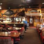 Kenai Peninsula residents eat inside Louies Restaurant in Kenai, Alaska on May 8, 2020. Friday was the first day that restaurants around the state began opening for dine-in services without the need for a reservation. (Photo by Brian Mazurek/Peninsula Clarion)