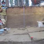 Archaeology students participate in a dig near Delta Junction, Alaska, conducted by Dr. Kate Krazinski and Dr. Brian Wygal of Adelphi University in summer 2019. (Photo provided by Kenai National Wildlife Refuge)