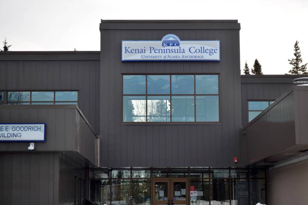 Kenai Peninsula College is photographed on March 26, 2020. (Victoria Petersen/Peninsula Clarion)