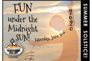 The poster for the upcoming Summer Solstice Festival at Diamond M Ranch and Resort is seen here. (Blair Martin/Diamond M Ranch and Resort)