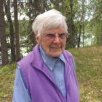 Debbie Smith                                 Marge Mullen is seen on her original homestead in Soldotna on Monday.