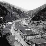 Photo from the Western Mining History website via Clark Fair
A 1909 photo of Gem, Idaho, the mining town  now a ghost town  where Beverly Christensen (nee Cox) was born two years earlier.