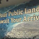 Photos by Jeff Helminiak / Peninsula Clarion                                 Part of a newly installed interagency public lands display at the Kenai Municipal Airport.