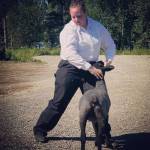 Ella Rankin with the North Road Rangers shows off her goat that will be sold at the 2020 Kenai Peninsula 4-H Junior Market Livestock Auction in this undated photo. (Photo courtesy Cassy Rankin)
