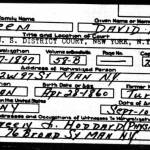 Photo courtesy Clark Fair
This card from the U.S. Immigration and Naturalization Service depicts Dr. Sleems route to citizenship.
