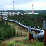 This undated file photo shows the Trans-Alaska pipeline and pump station north of Fairbanks, Alaska. (AP Photo/Al Grillo, File)