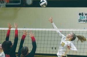 Kenai volleyball sweeps Nikiski