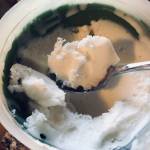 Homemade ice cream steeped with chai spices and churned with local honey is frozen and ready to be enjoyed, on Monday, Oct. 5, 2029, in Anchorage, Alaska. (Photo by Victoria Petersen/Peninsula Clarion)