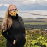 Christina Whiting poses for a photo on Oct. 5, 2020, in Homer, Alaska. (Photo by Taz Tally)
