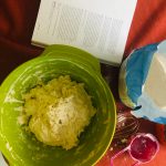 Focaccia dough is made in preparation for election night pizza, on Sunday, Nov. 1, 2020, in Anchorage, Alaska. (Photo by Victoria Petersen/Peninsula Clarion)
