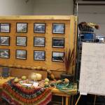 Photography by Ben Boettger and Elizabeth Earl as well as a mixed media piece by Patty Youngren can be seen here inside Cook Inletkeepers Community Action Studio in Soldotna, Alaska, on Nov. 5, 2020. (Photo by Brian Mazurek/Peninsula Clarion)