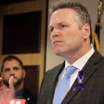 In this March 12, 2020 file photo, Alaska Gov. Mike Dunleavy speaks during a news conference in Anchorage, Alaska. Dunleavy faces criticism for his handling of COVID-19, from those who think hes not doing enough to address rising case counts to those who think hes been overreaching. (AP Photo/Mark Thiessen, File)