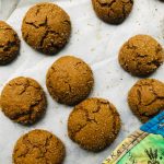 Ginger molasses cookies make for a delicious, chewy way to spread holiday cheer to family and friends isolated during the pandemic, photographed on Nov. 30, 2020, in Anchorage, Alaska. (Photo by Victoria Petersen/Peninsula Clarion)