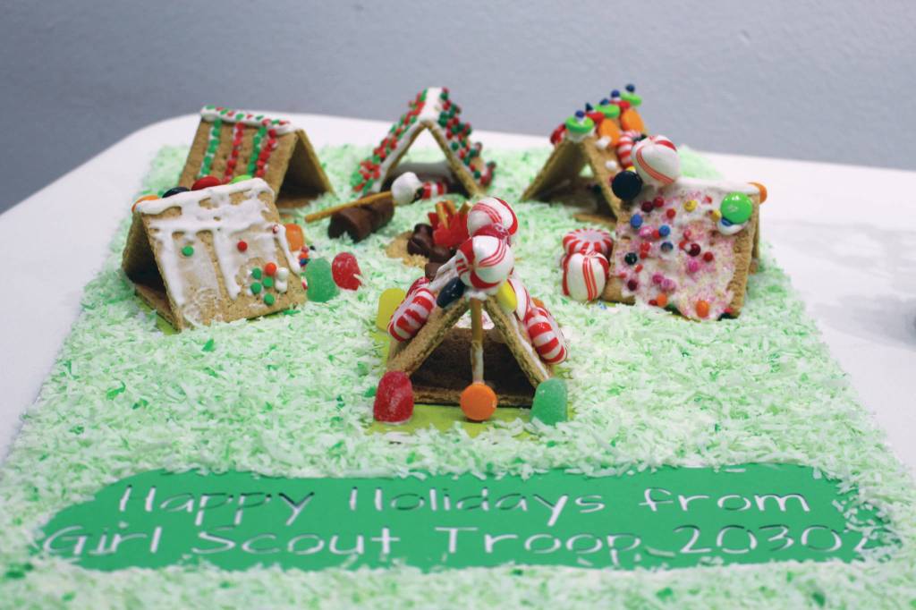 Homeowners name: Girl Scout Troop 20302 Homeowners ages: 7 and 8 (Photo by Brian Mazurek/Peninsula Clarion)