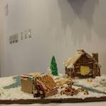 A gingerbread house created by Titus Boettcher, age 12, is seen on display at the Kenai Visitors and Cultural Center on Dec. 8, 2020. (Photo by Brian Mazurek/Peninsula Clarion)