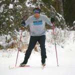 Photo by Jeff Helminiak/Peninsula Clarion 
Fletcher Stevens, of Kenai, skis the Porcupine Loop on Thursday at Tsalteshi Trails just outside of Soldotna.