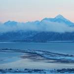 The Homer Spit stretching into Kachemak Bay is seen here on Thursday, Dec. 10, 2020 in Homer, Alaska. (Photo by Megan Pacer/Homer News)