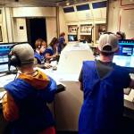 Kenai Peninsula students participate in a simulated space mission at the Challenger Learning Center in Kenai, Alaska, in this undated photo. (Courtesy Colette Gilmour/Challenger Learning Center)