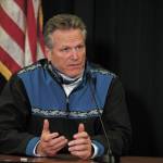 Gov. Mike Dunleavy addresses the public during a virtual town hall on Sept. 15, 2020 in Alaska. (Photo courtesy Austin McDaniel, Office of the Governor)