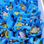 Bags of shelf-stable food to be distributed for Project Homeless Connect are seen here at the Kenai Peninsula Food Bank in Soldotna, Alaska on Jan. 23, 2021. (Photo by Brian Mazurek/Peninsula Clarion)