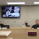 John OBrien remotely addresses the Kenai Peninsula Borough Assembly on Tuesday, Feb. 2, 2021. (Ashlyn OHara/Peninsula Clarion)
