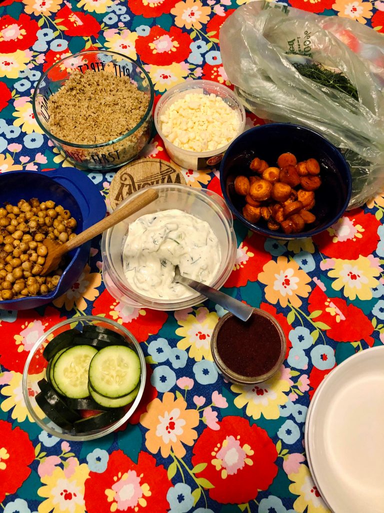Grain bowls can be made with elements of your favorite food and flavors, photographed on Feb. 3, 2021, in Anchorage, Alaska. (Photo by Victoria Petersen/Peninsula Clarion)